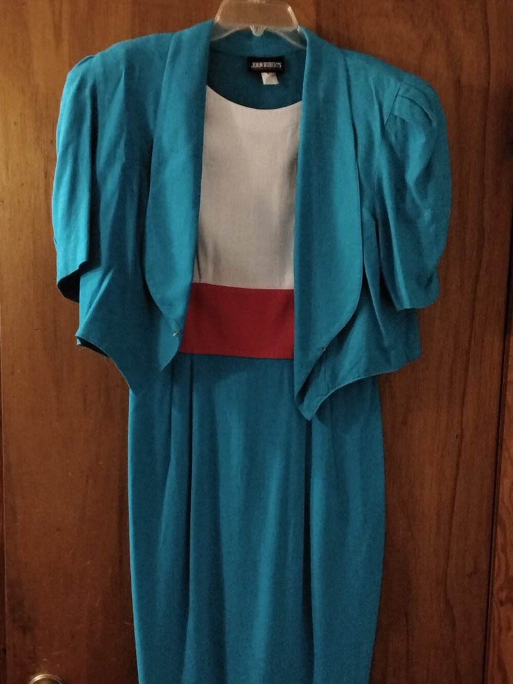 Vintage Backless Sundress w/ Matching Jacket